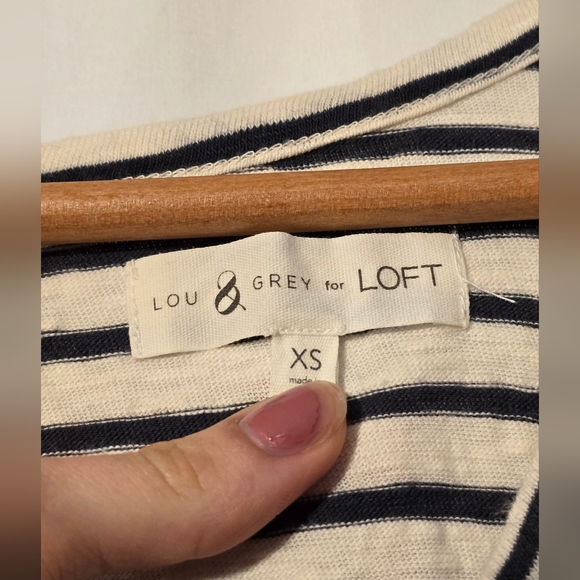 Lou & Grey LOFT Stripe Romper - Picture 6 of 6